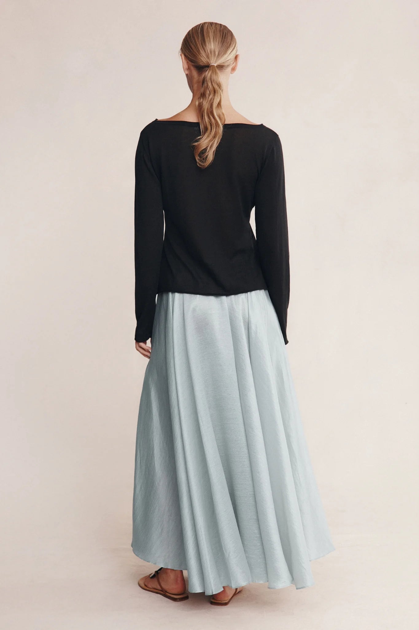 Marle Jill Knit Top Black