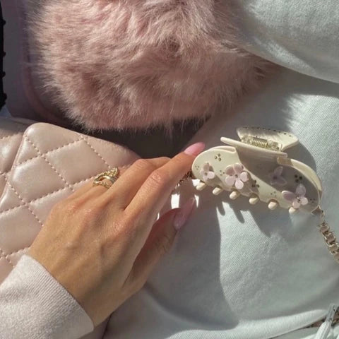 Sweetheart Clip Pink Angel Food