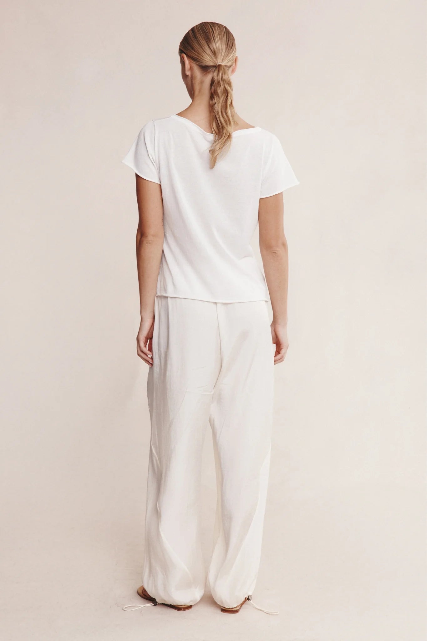 Marle Lill Knit Tee Ivory