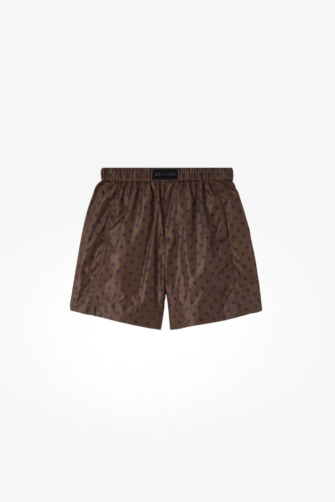 Ganni Printed Flyweight Nylon Boxer Shorts