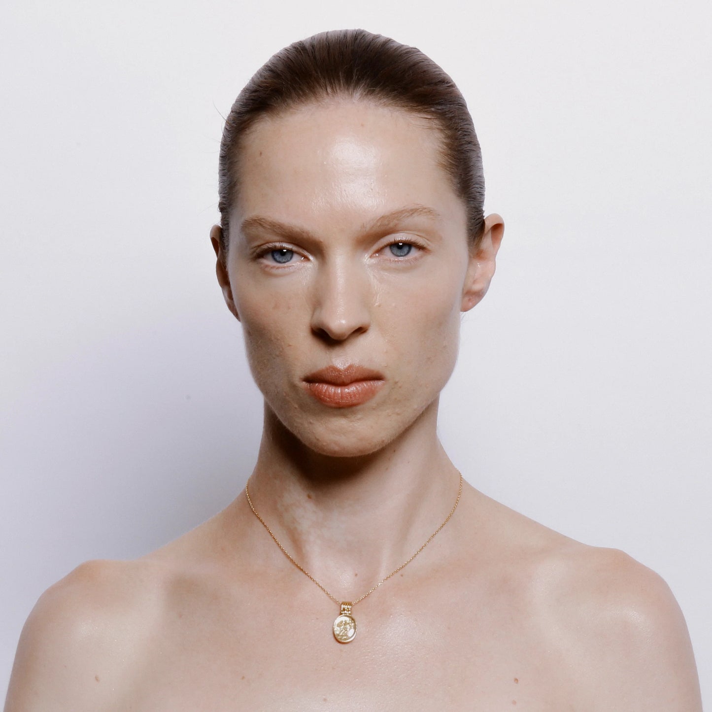 Mercurius Pendant in Resin Gold