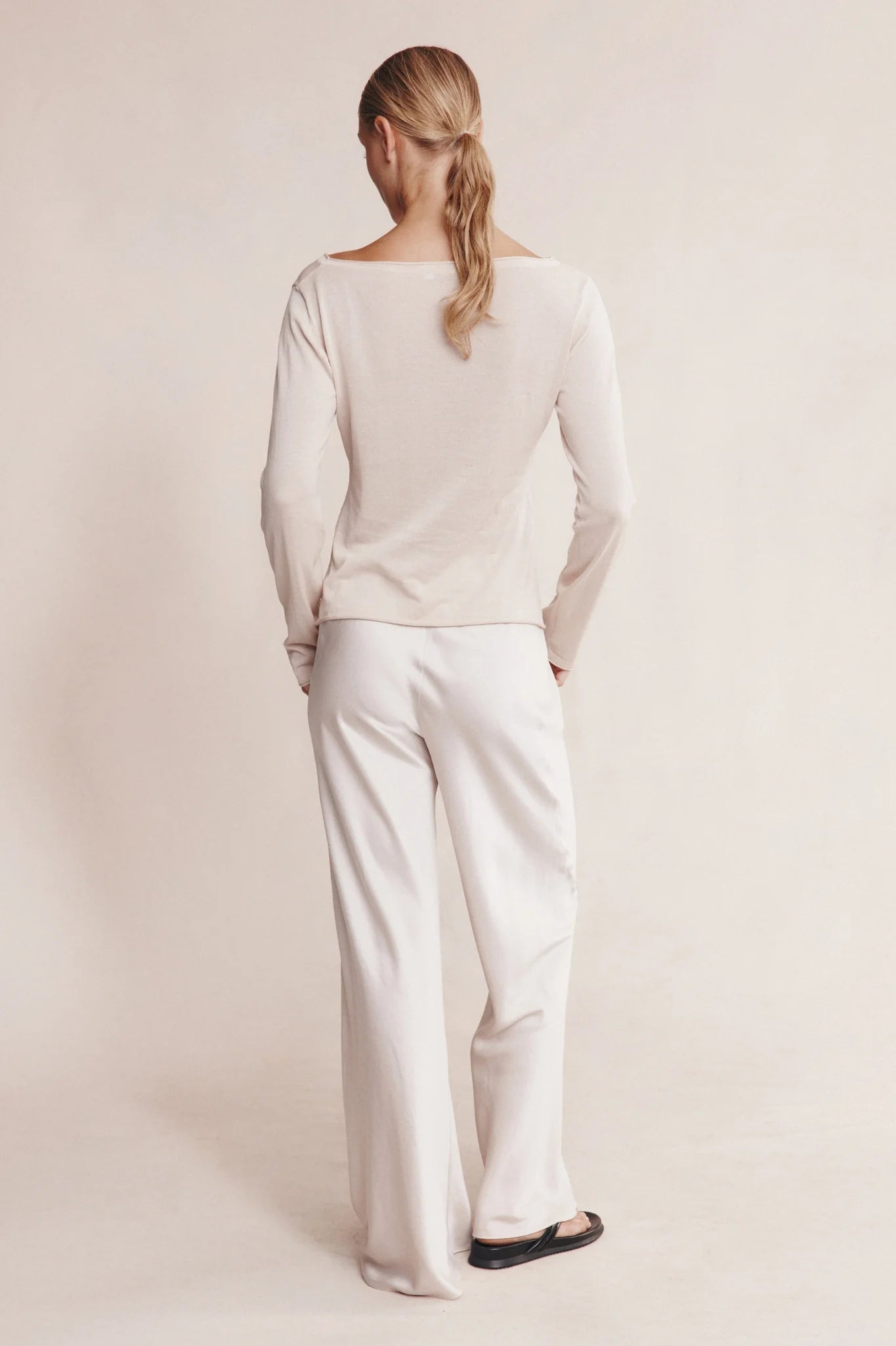 Marle Jill Knit Top Pearl