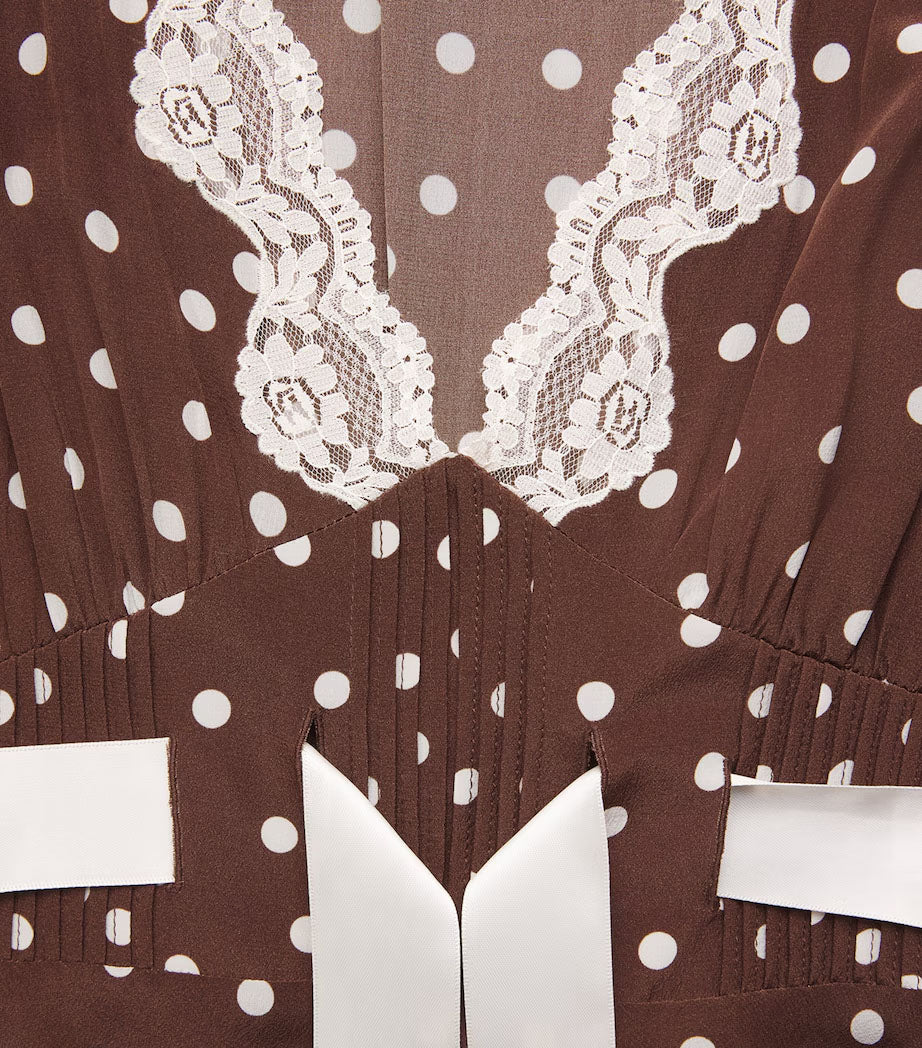 Marlice Dress Layla Dot Brown
