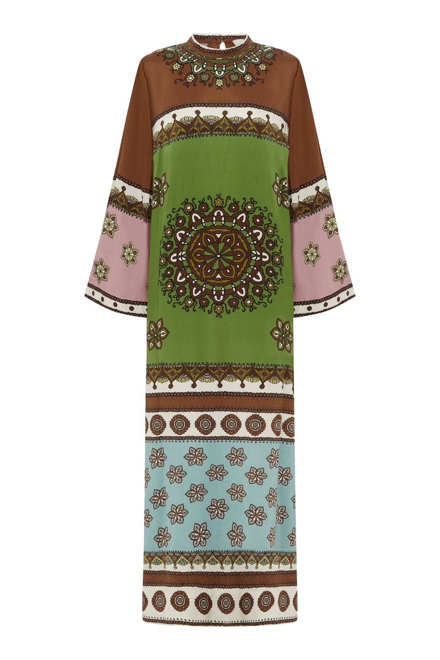 Contina Silk Midi Dress