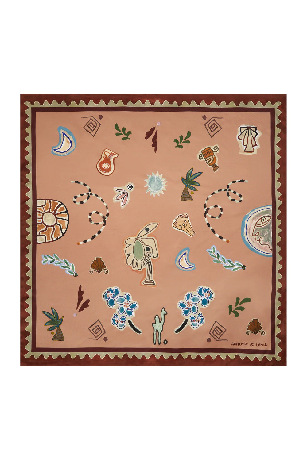 Laurence Silk Scarf