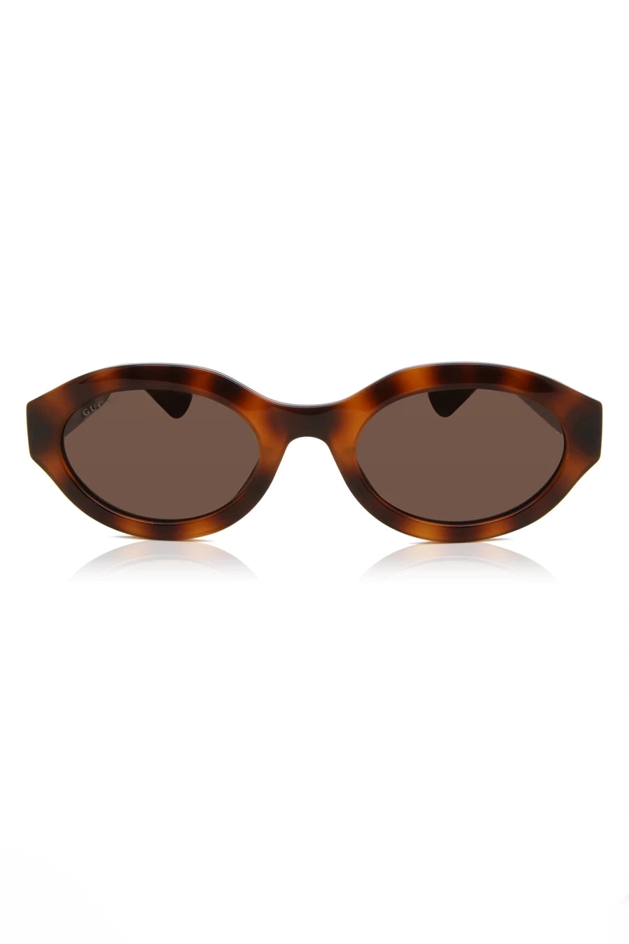 Gucci Oval Sunglasses Tortoiseshell GG1579S002