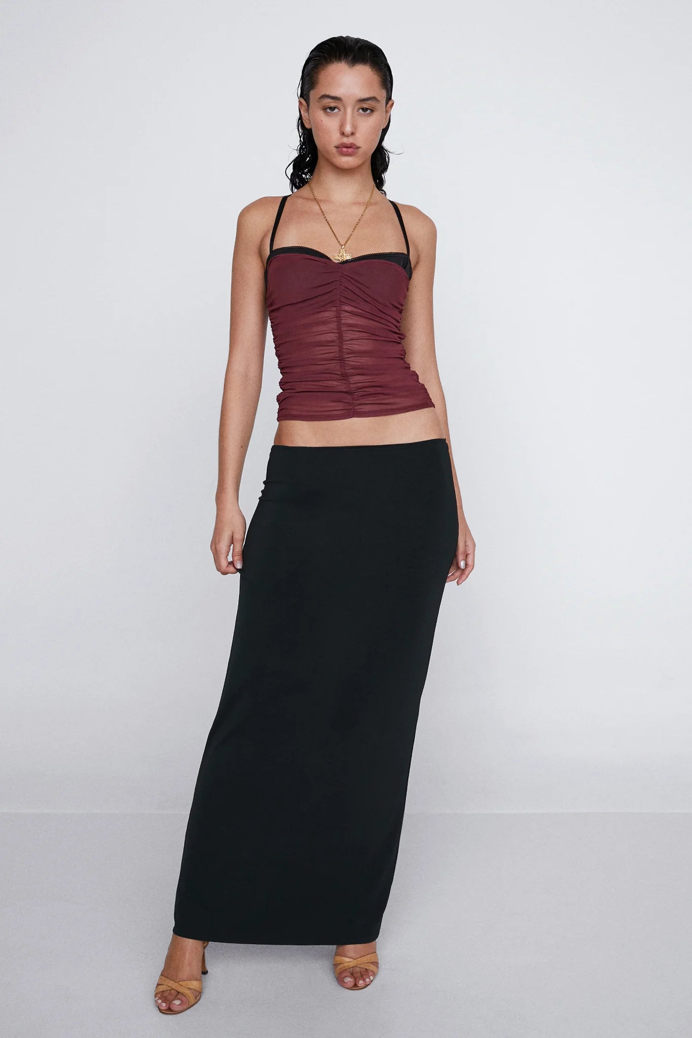 Renzo Tube Top Russet