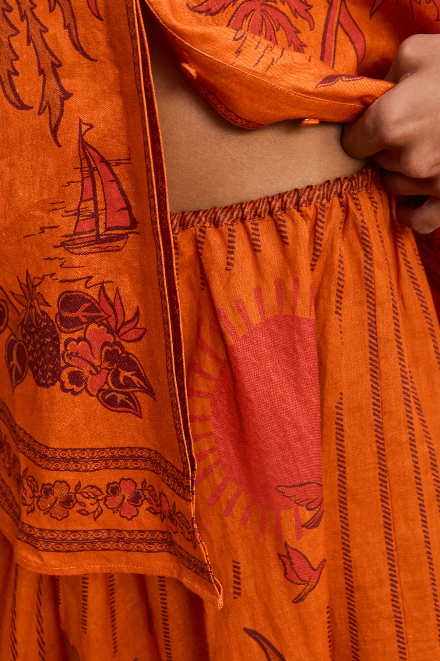 Boathouse Midi Skirt