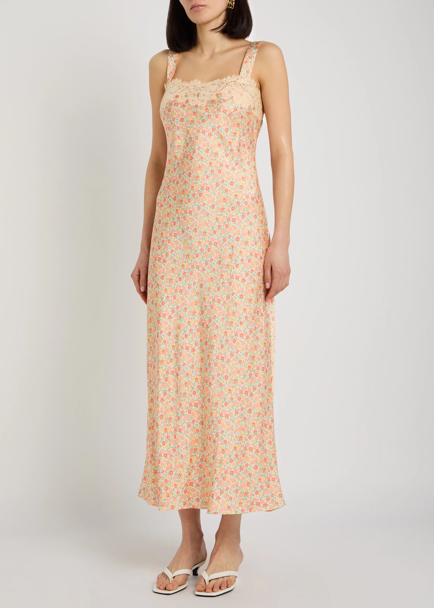 Rosamarie Dress Katie Floral Cream