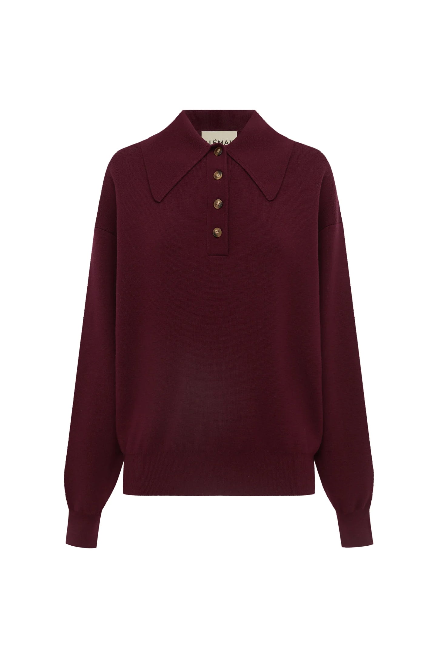 Claudia Plum Knit Polo