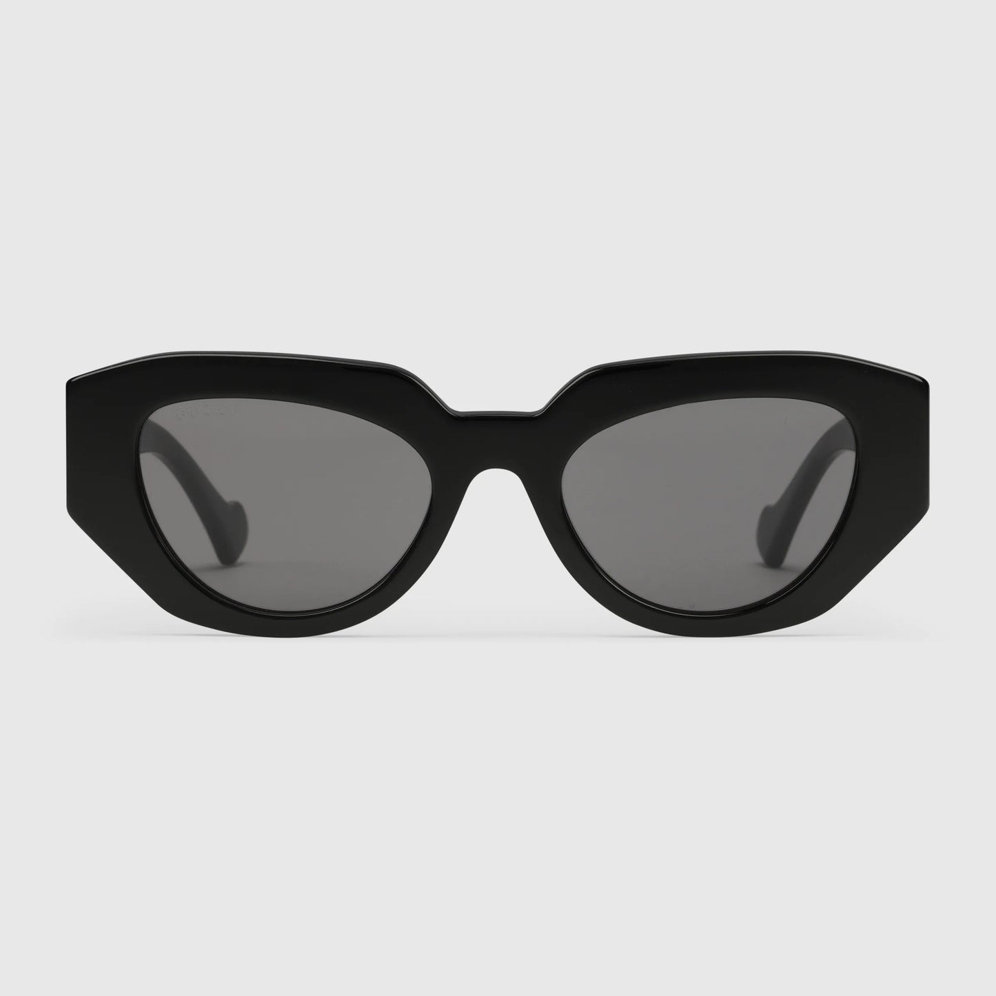 Gucci Oval Black Sunglasses GG1421S001