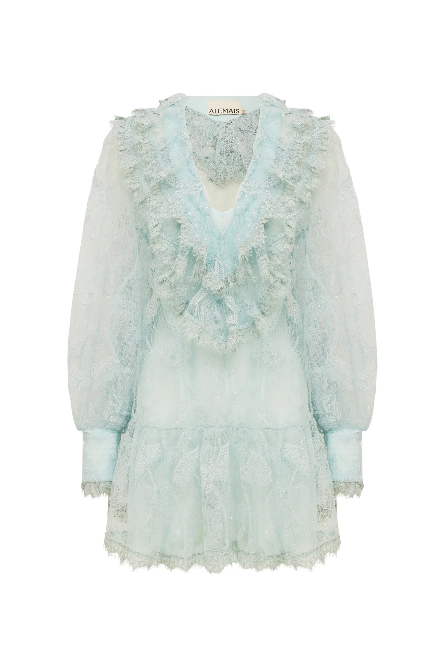 Alemais Winifred Lace Mini Dress