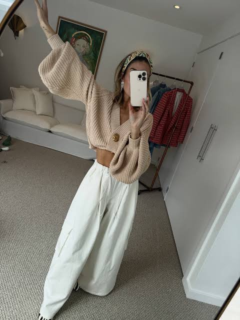 La Bohème Girls Ezra Pant Denim Cloud