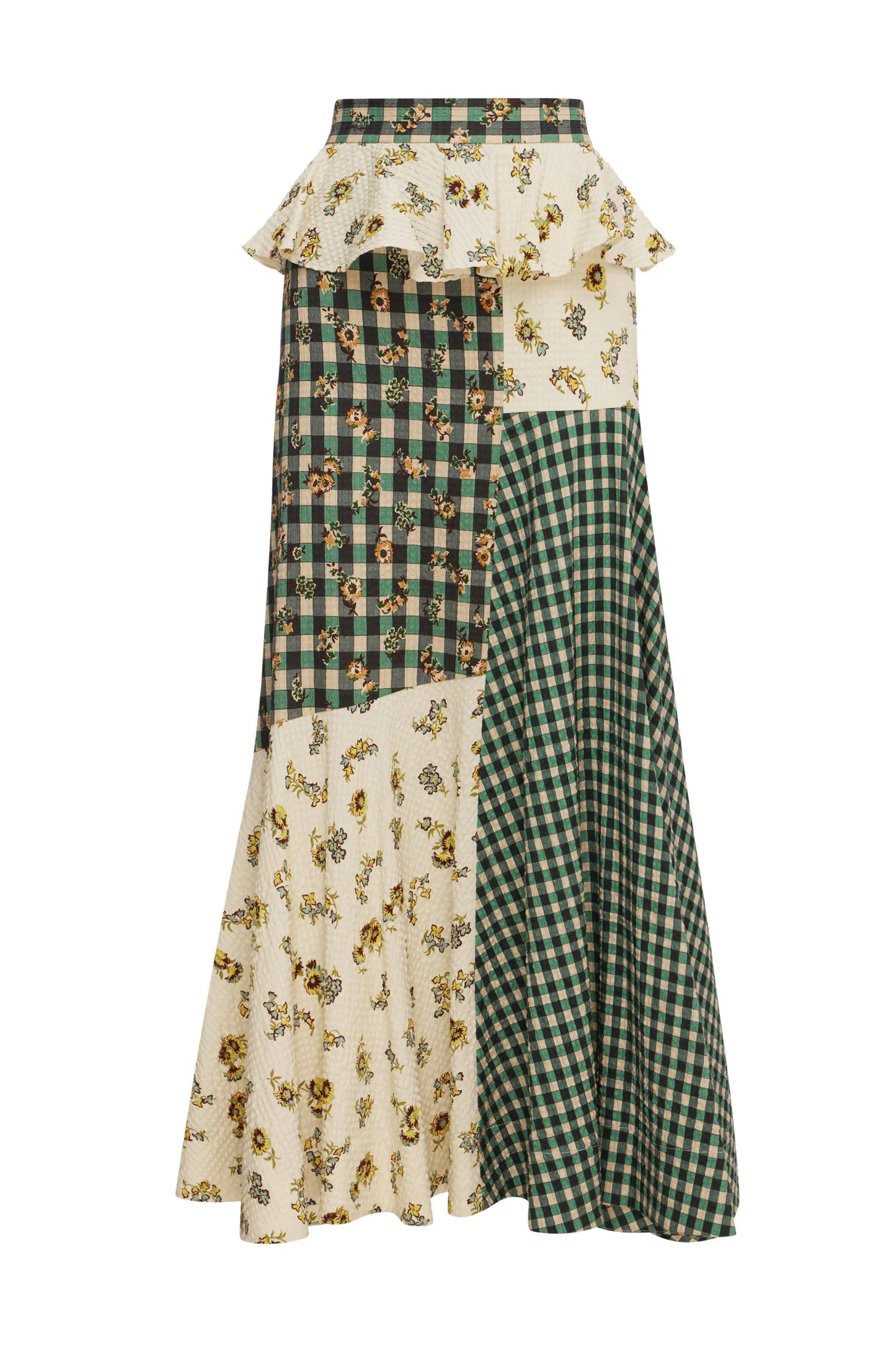 Alemais Outrider Seersucker Skirt