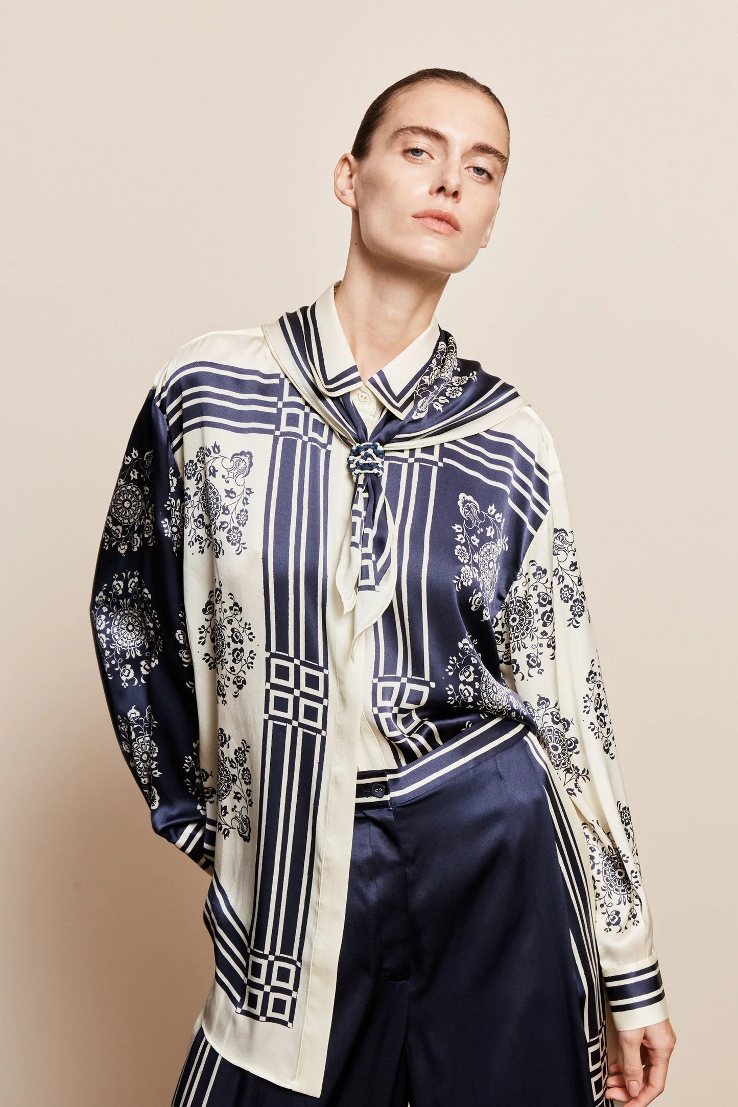 Alemais Banderra Silk Pant