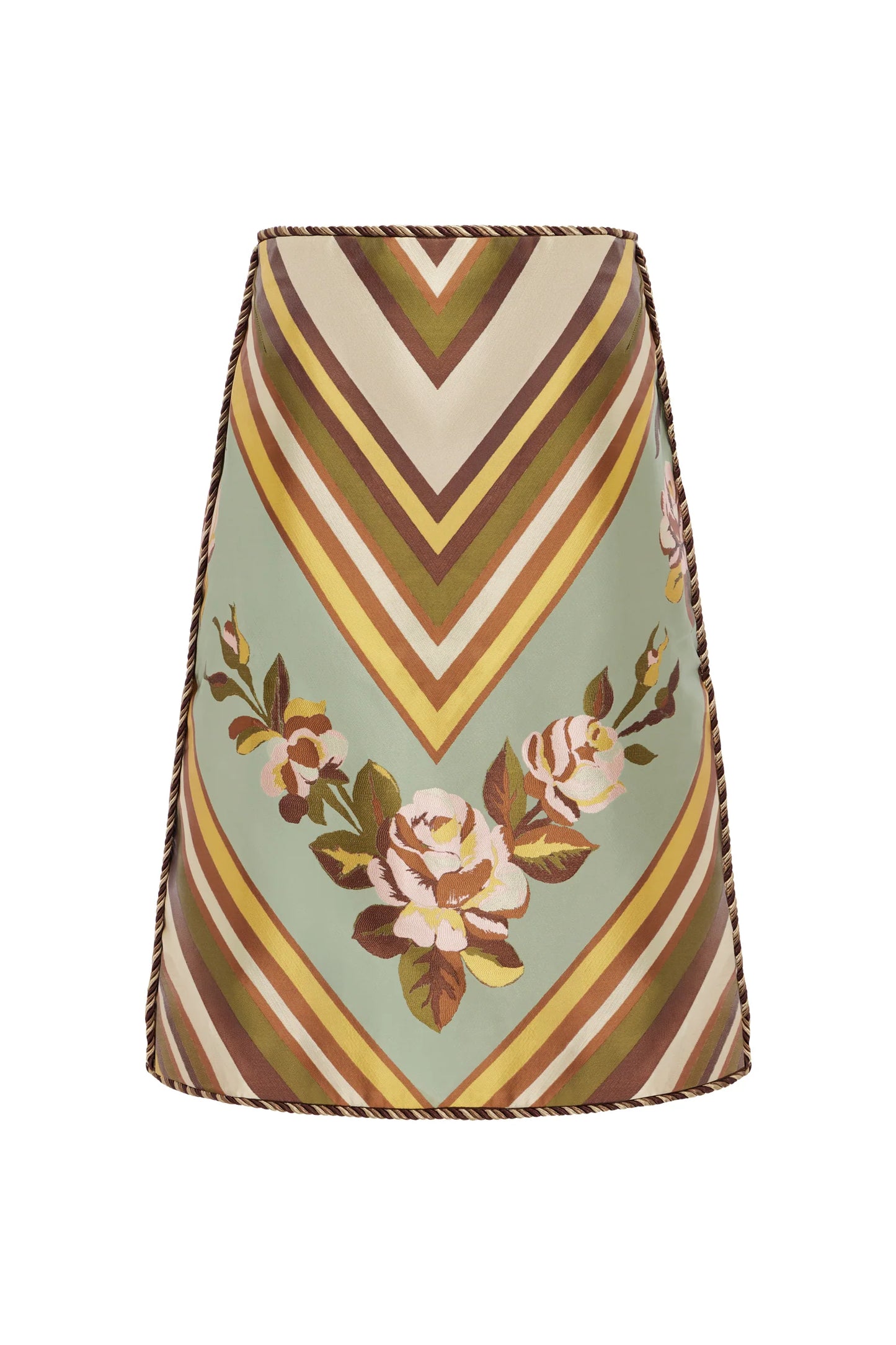 Alemais La Rosa Jacquard Skirt