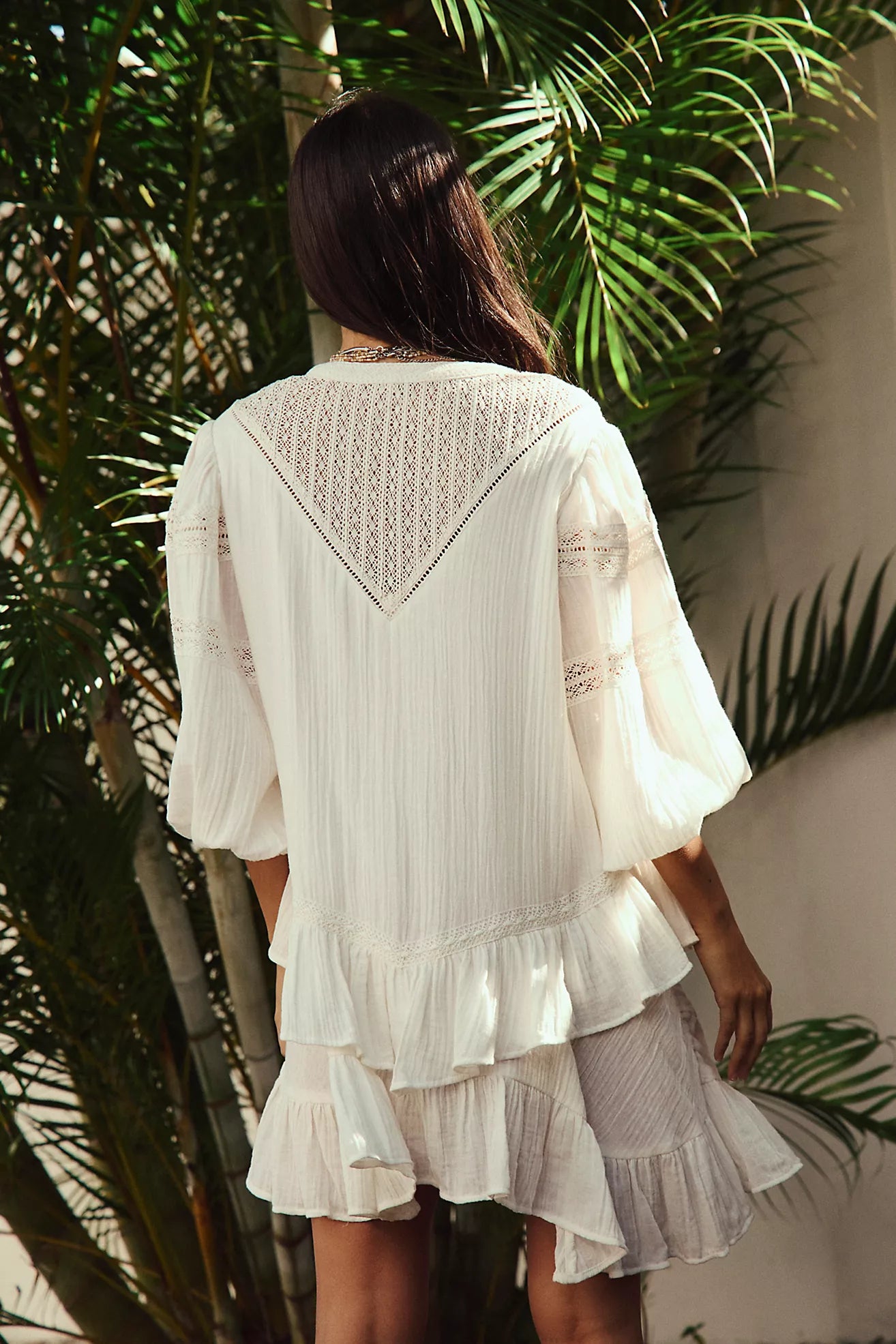 FREE PEOPLE Sachi Mini Dress Ivory Laneway Boutique