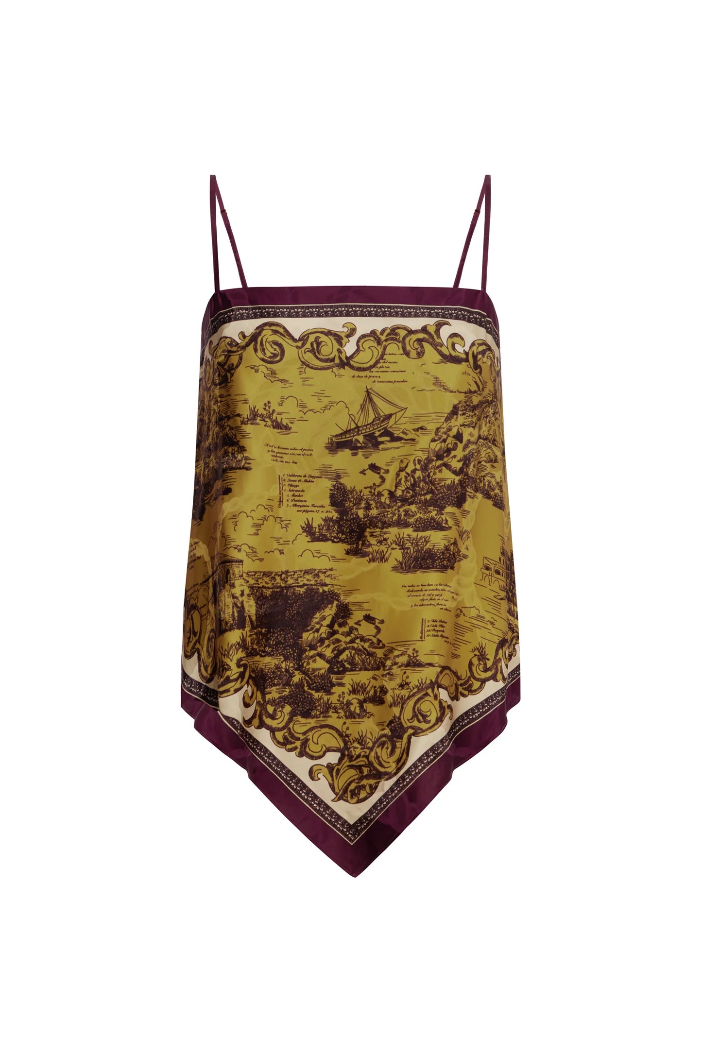 Alemais Martos Scarf Top