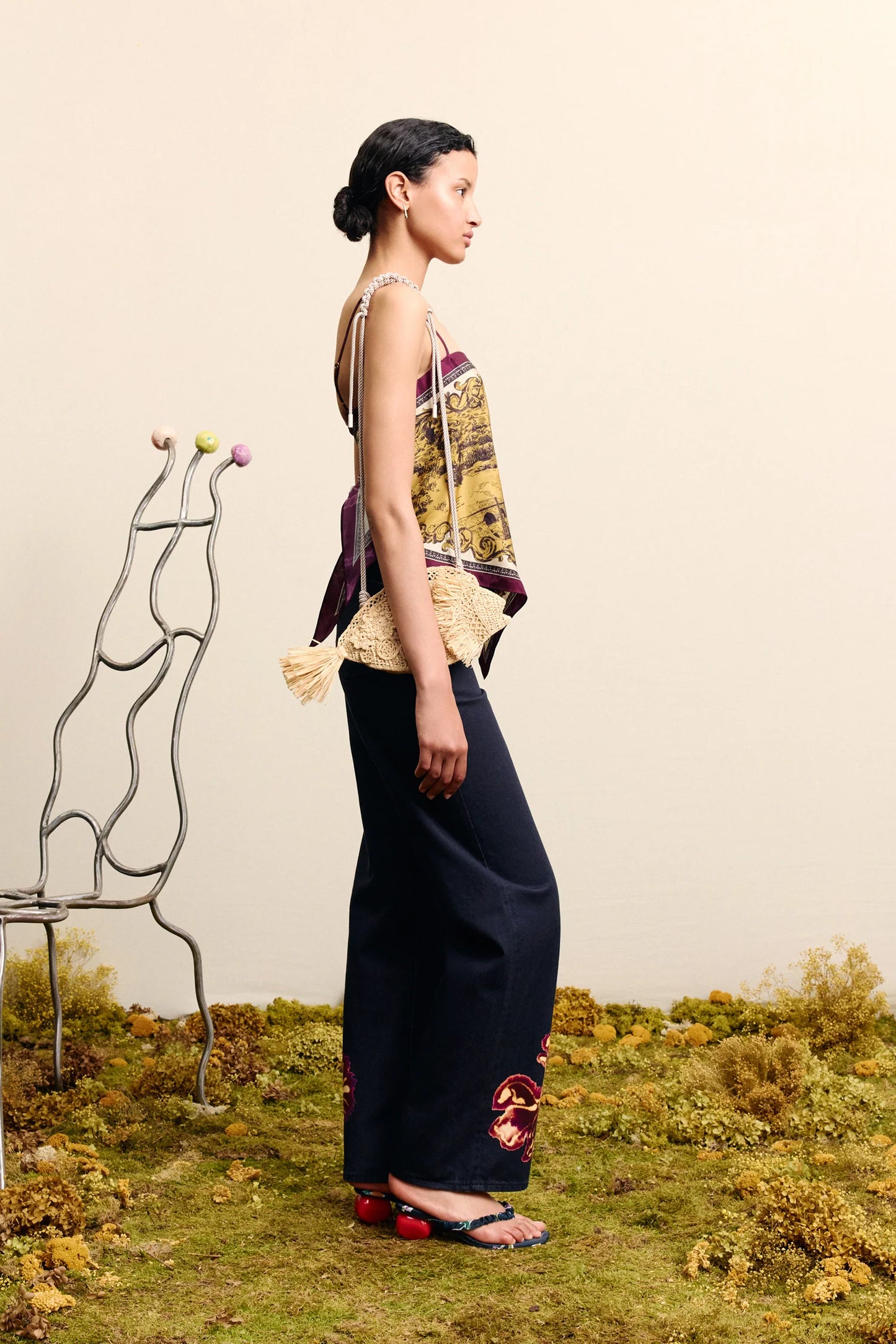 Alemais Martos Scarf Top