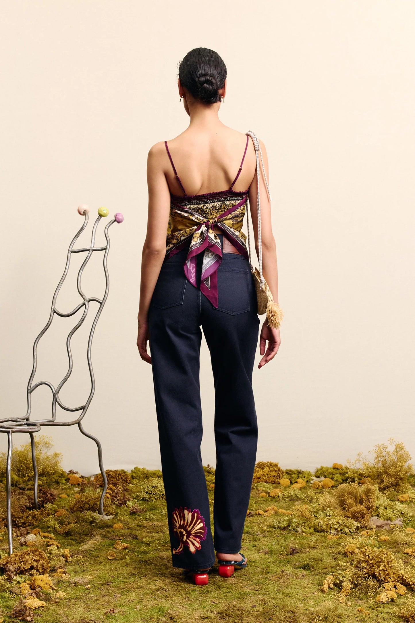 Alemais Martos Scarf Top