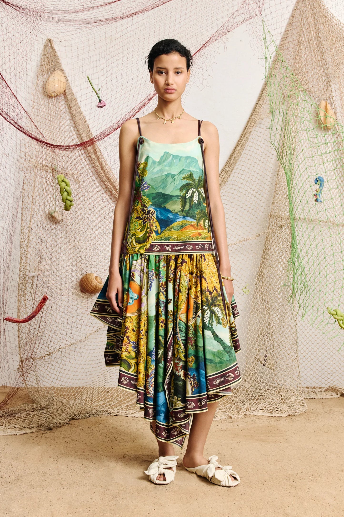 Alemais Lucena Midi Dress