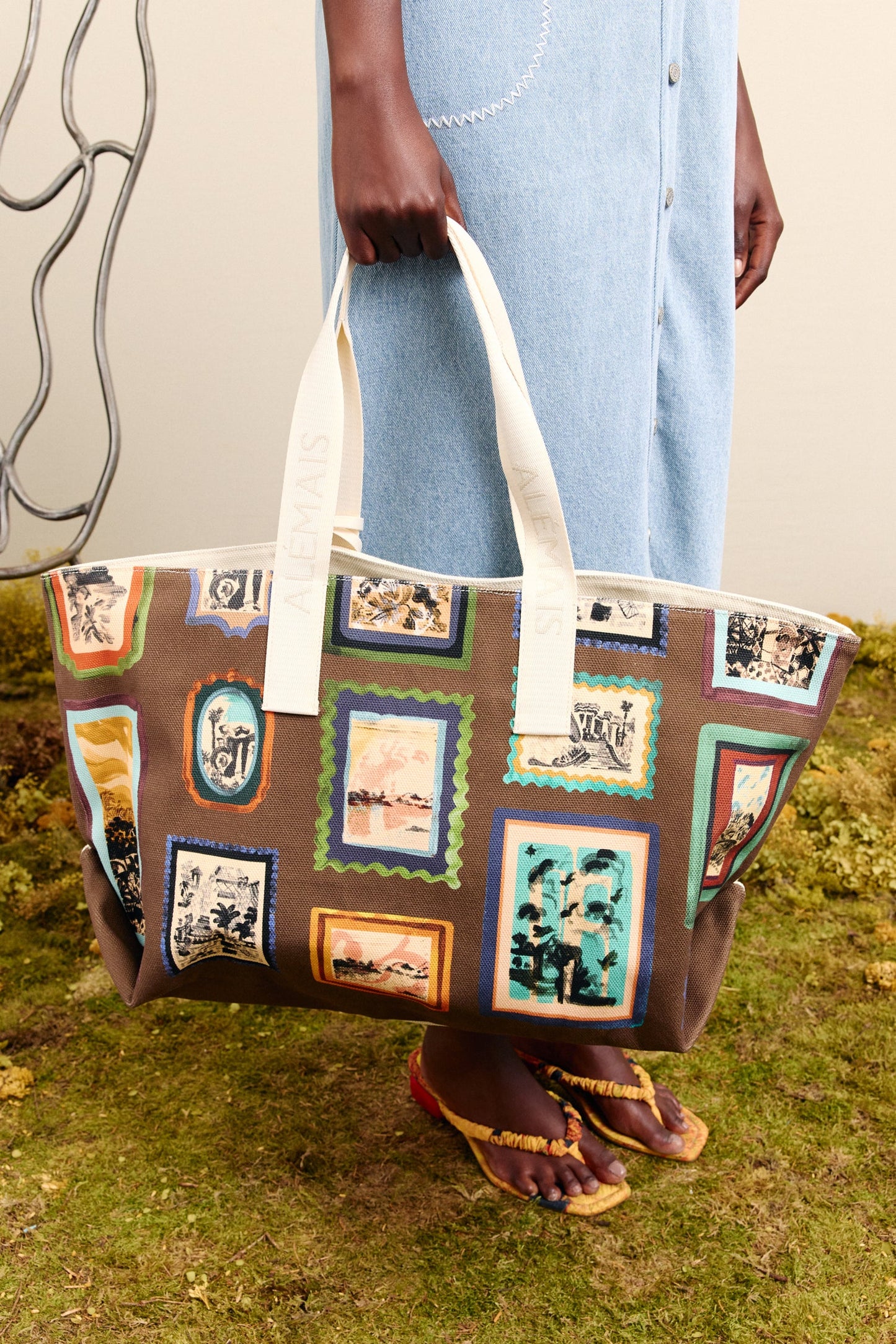 Alemais I'lla Del Rei Beach Tote