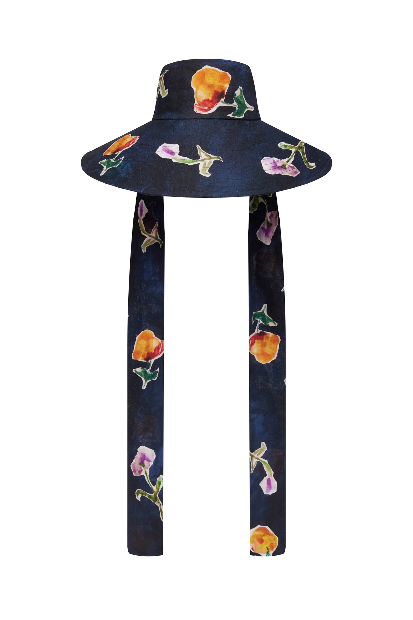 Alemais Sophie Wide Brim Tie Sunhat