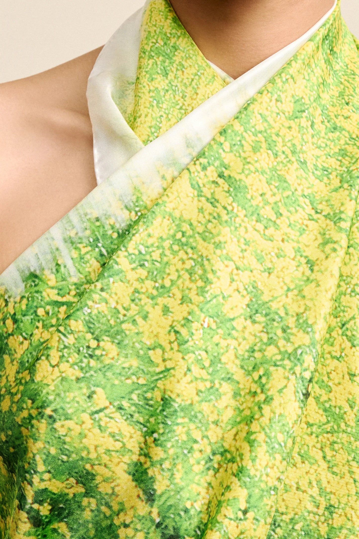 Alemais Bermuda Buttercup Silk Scarf