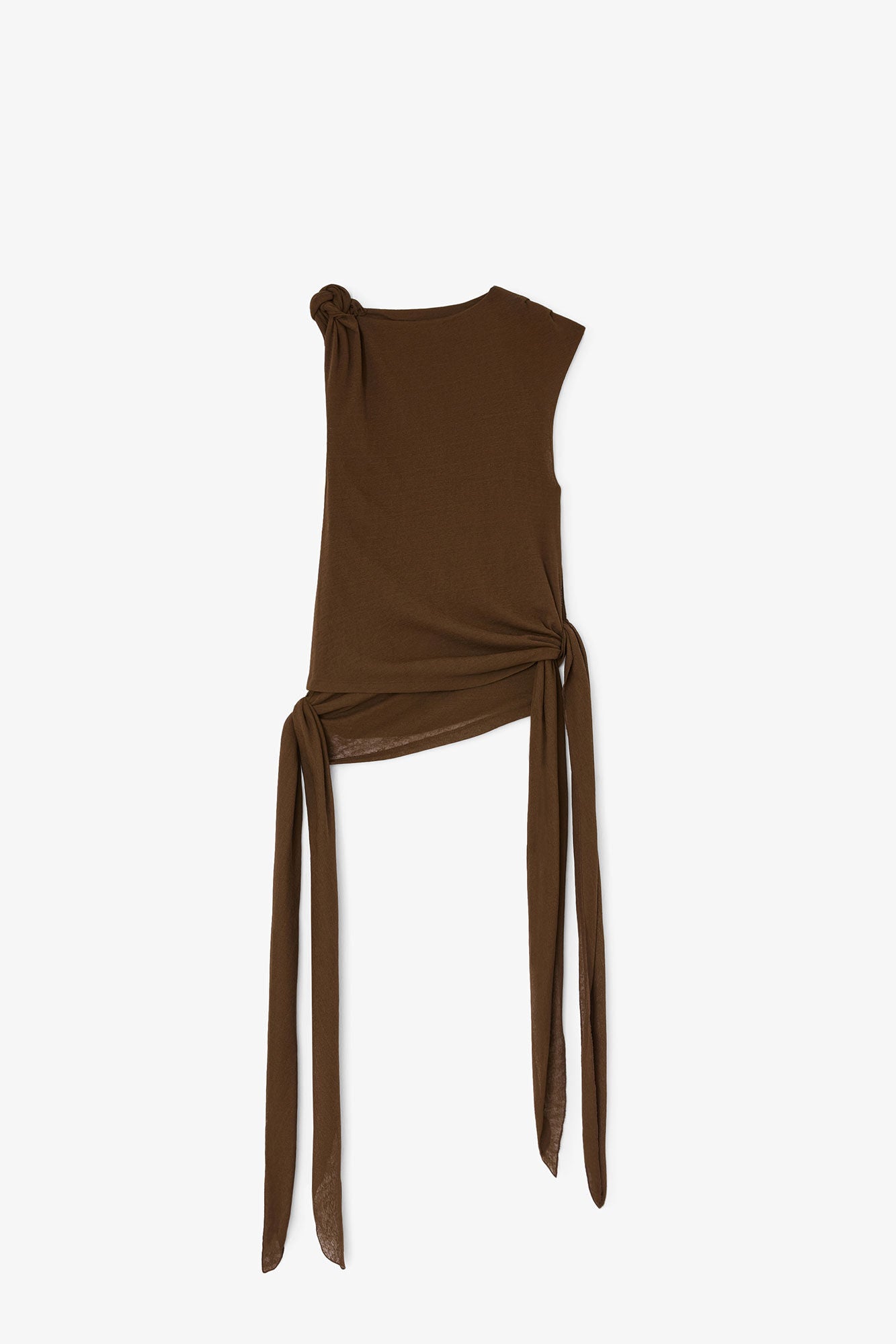 Top in Marl Mesh Demitasse