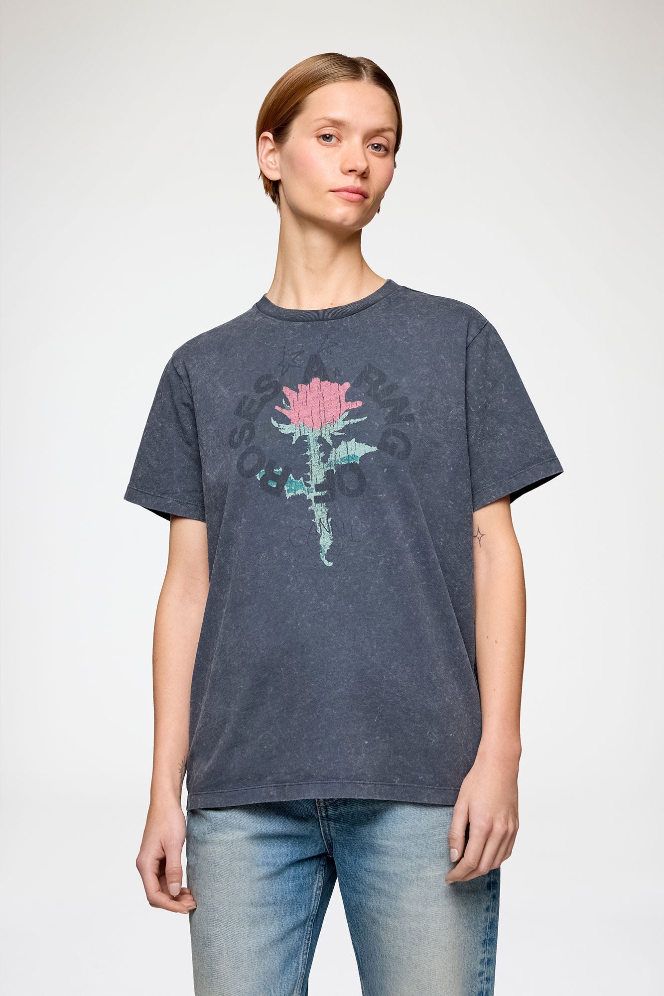 T shirt with Rose Phantom