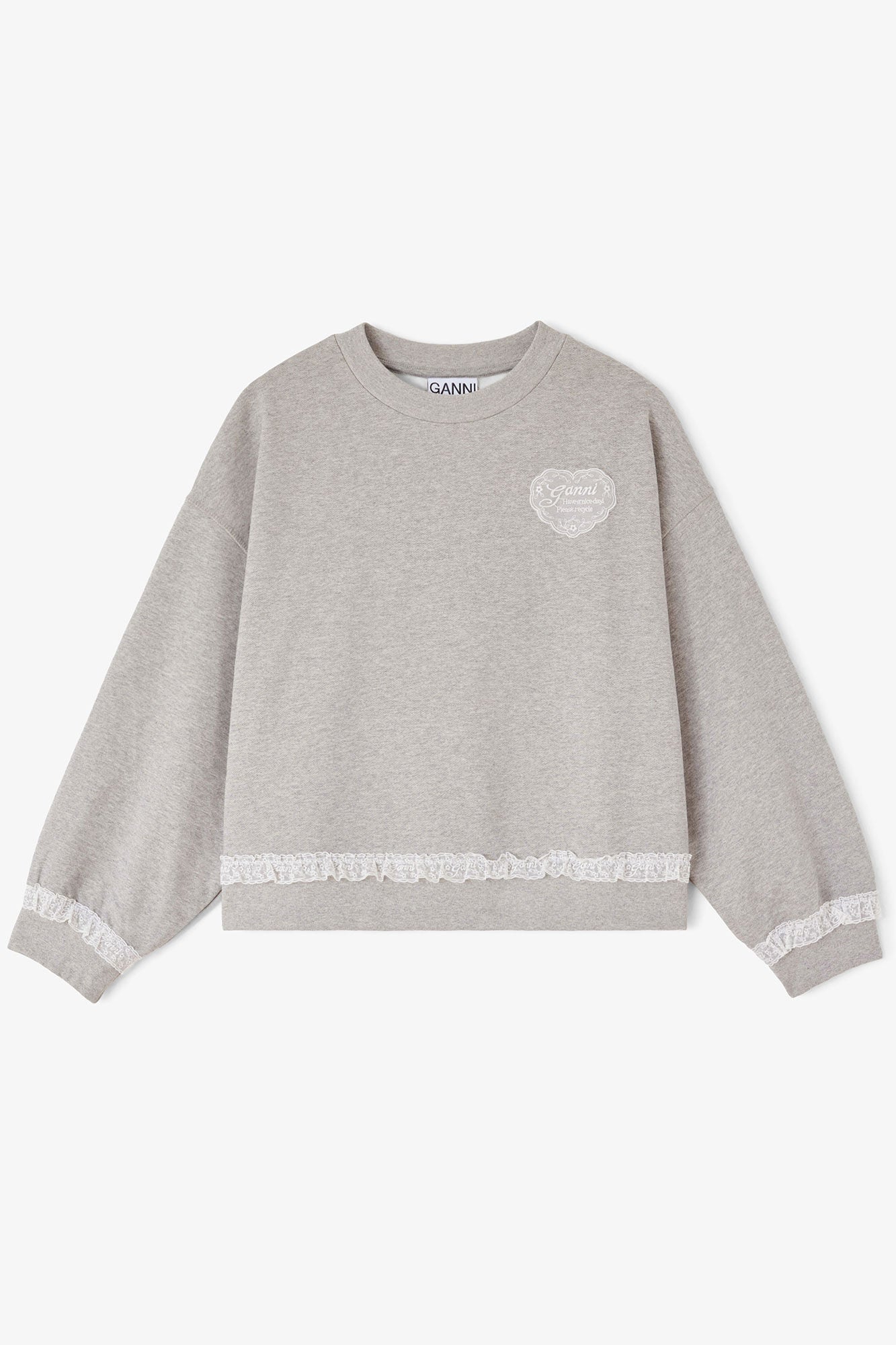 Ganni Sweatshirt in Grey Isoli