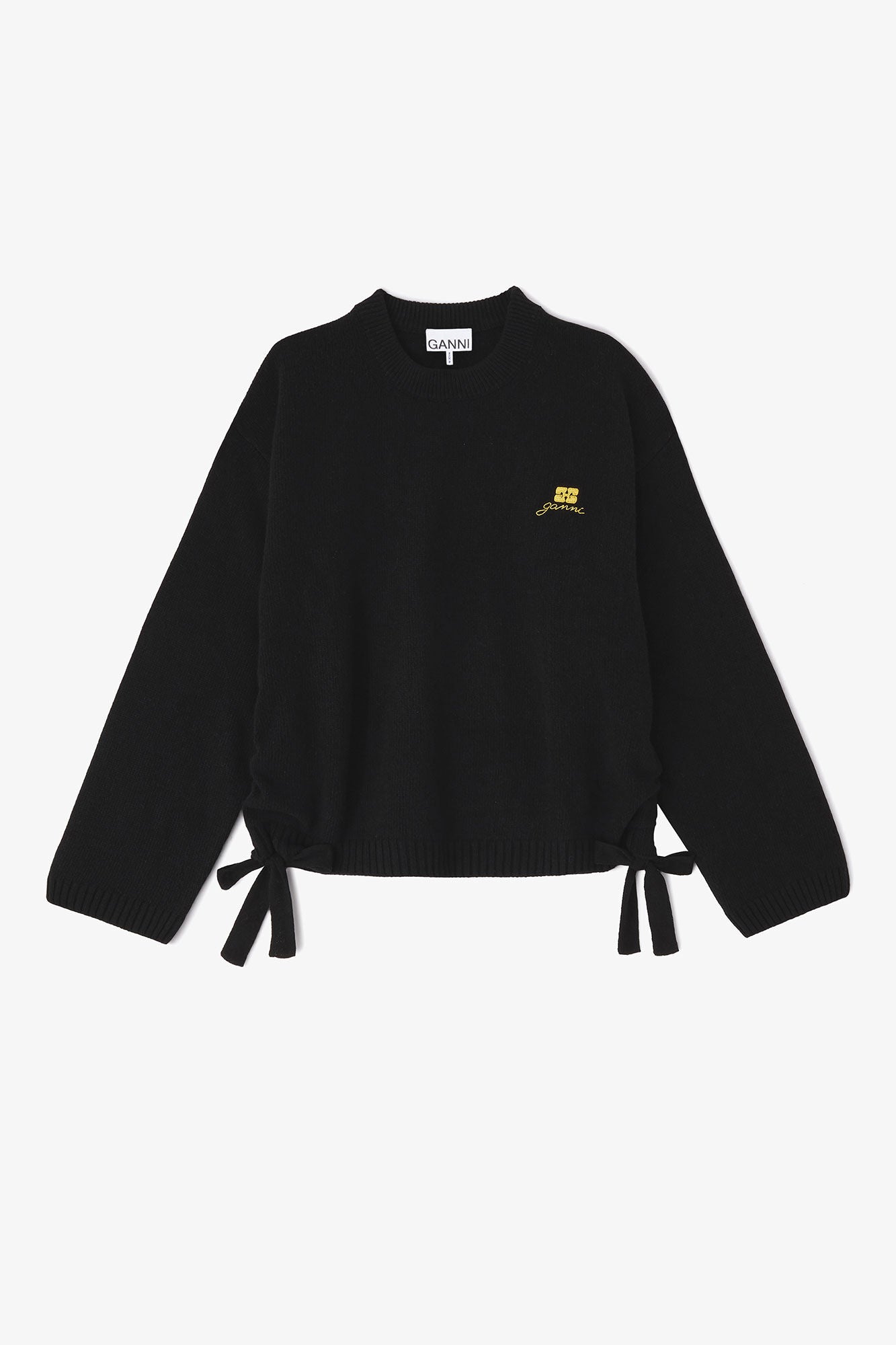 Wool Mix Jumper Black