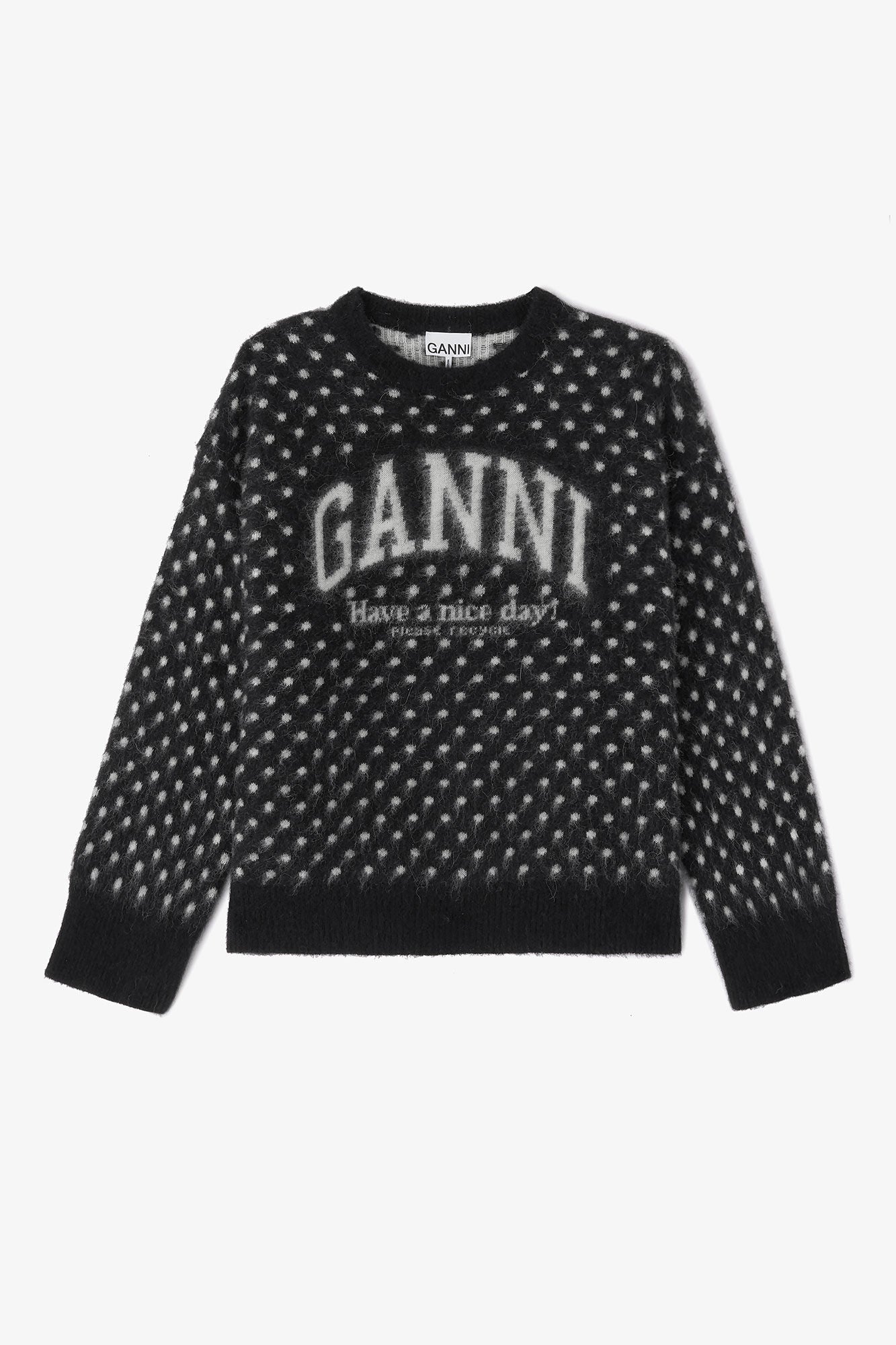Polka Brushed Jumper