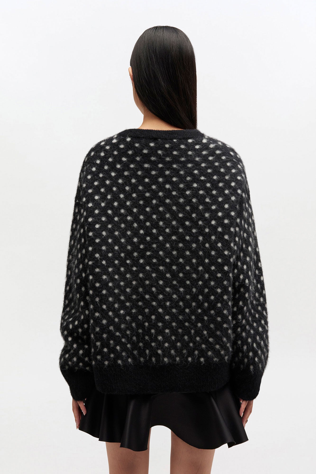 Polka Brushed Jumper