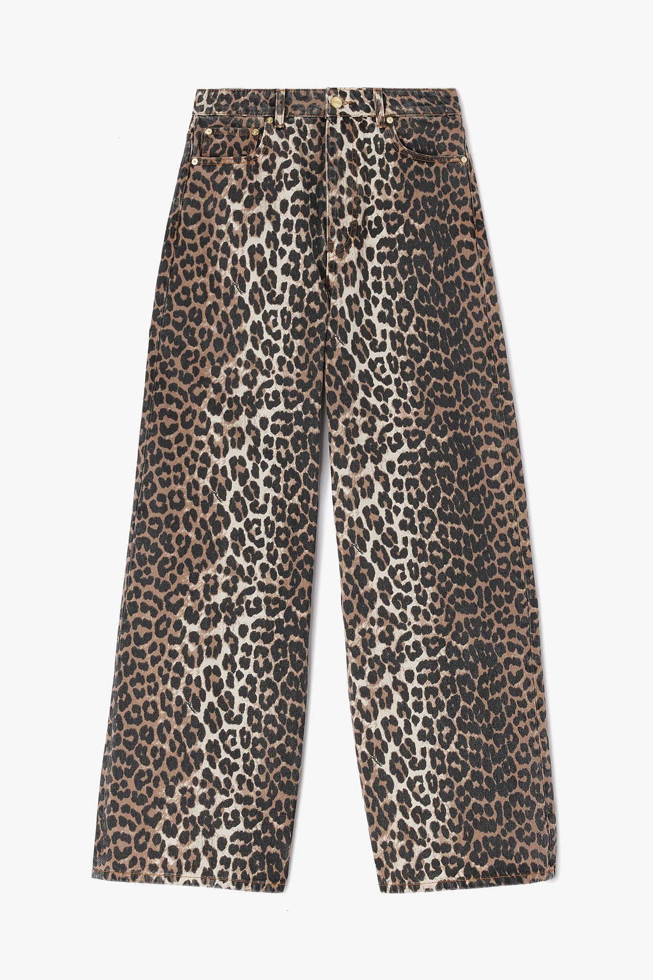 Lari Jeans in Leopard Print