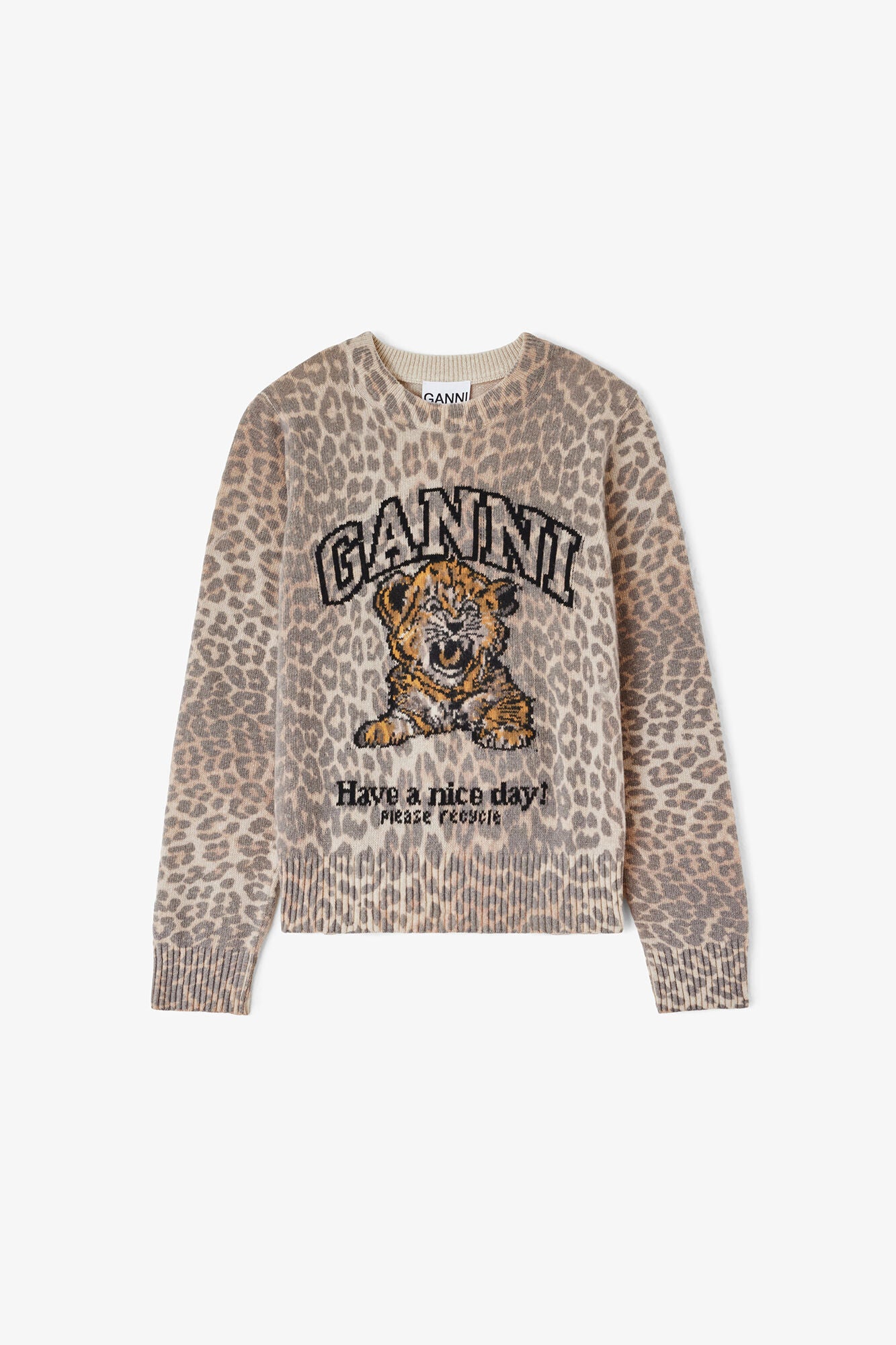 Ganni Jumper with Tiger