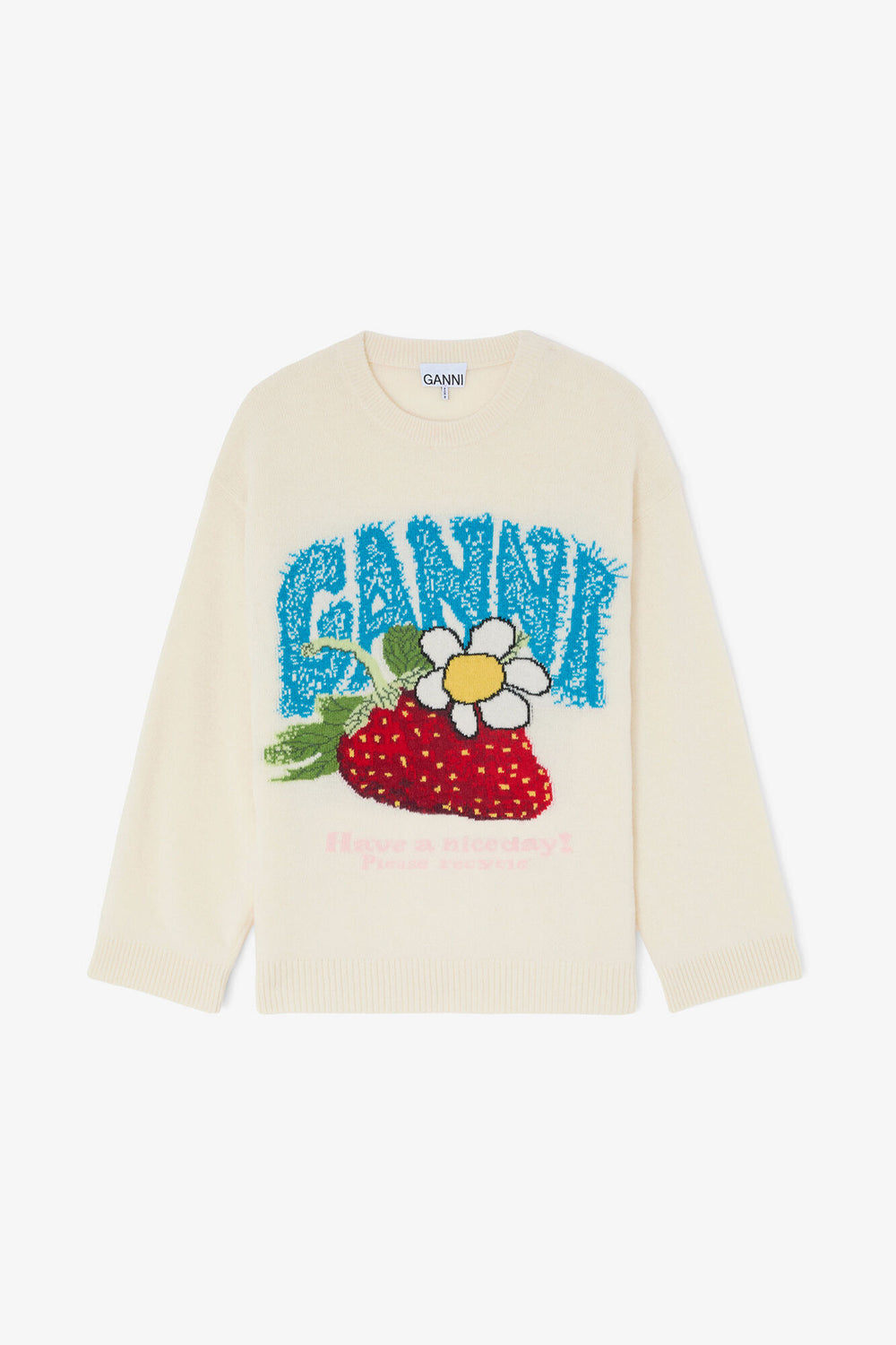 Ganni Printed Flyweight Nylon Boxer Shorts - Laneway Boutique