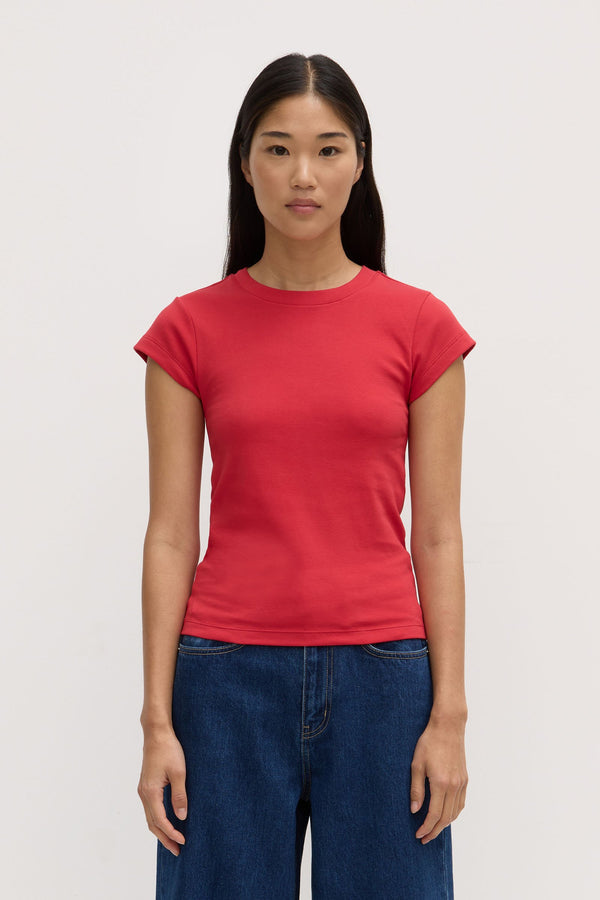 Josie Short Sleeve Tee Goji