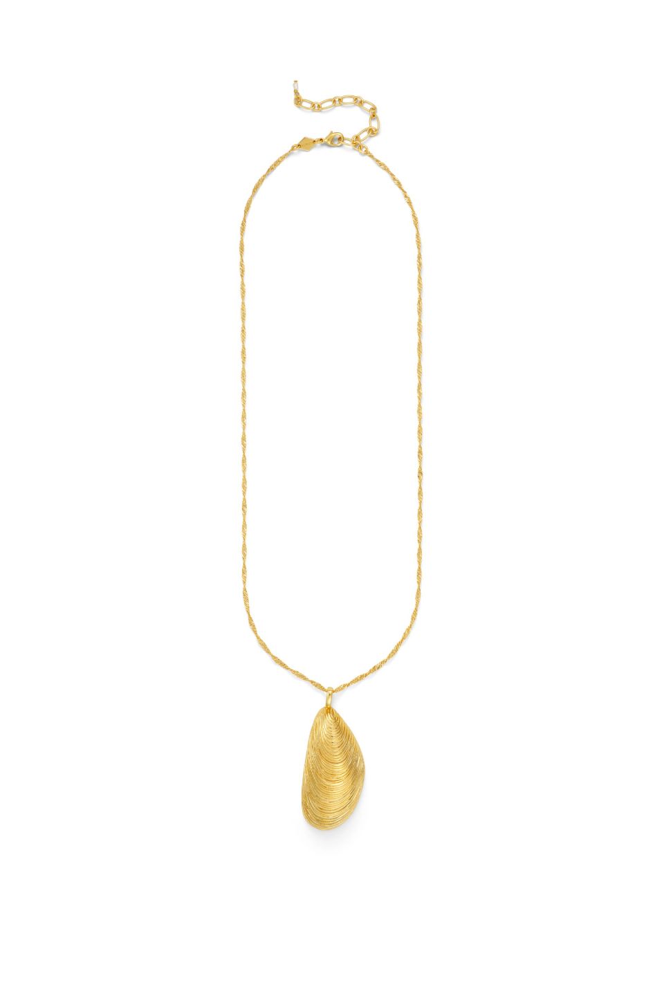 Moules Necklace Gold