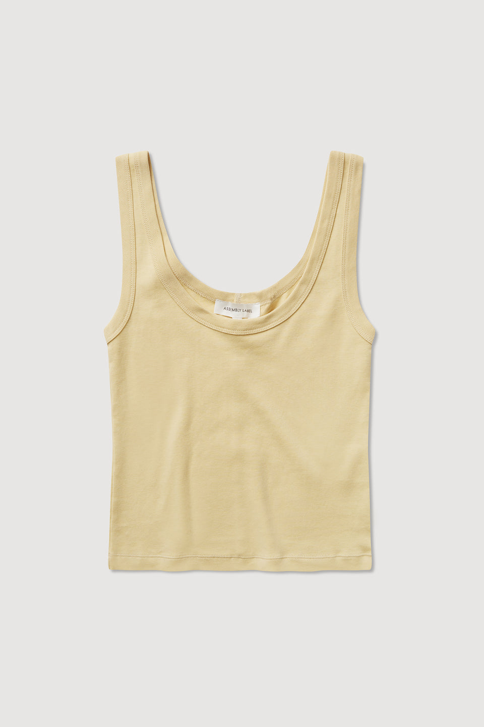 Paulina Scoop Tank Chamomile