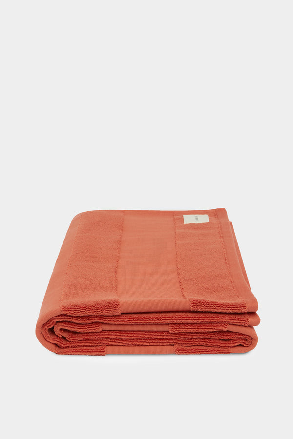 Jacquard Towel Beach Towel Papaya