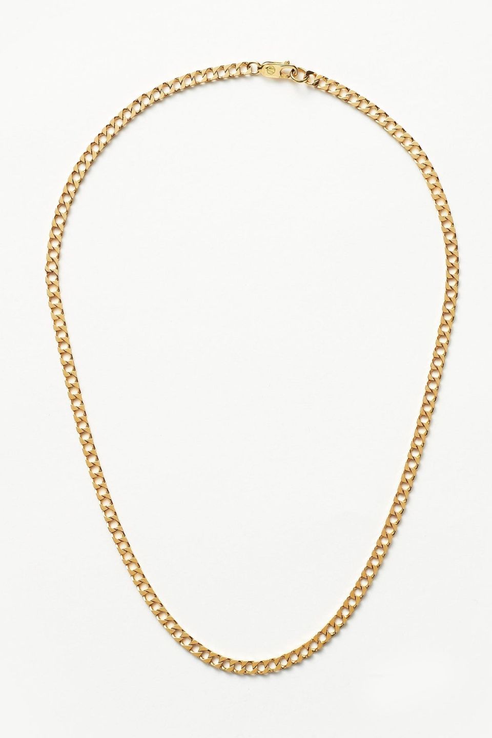 Lucy Williams Flat Curb Chain Necklace