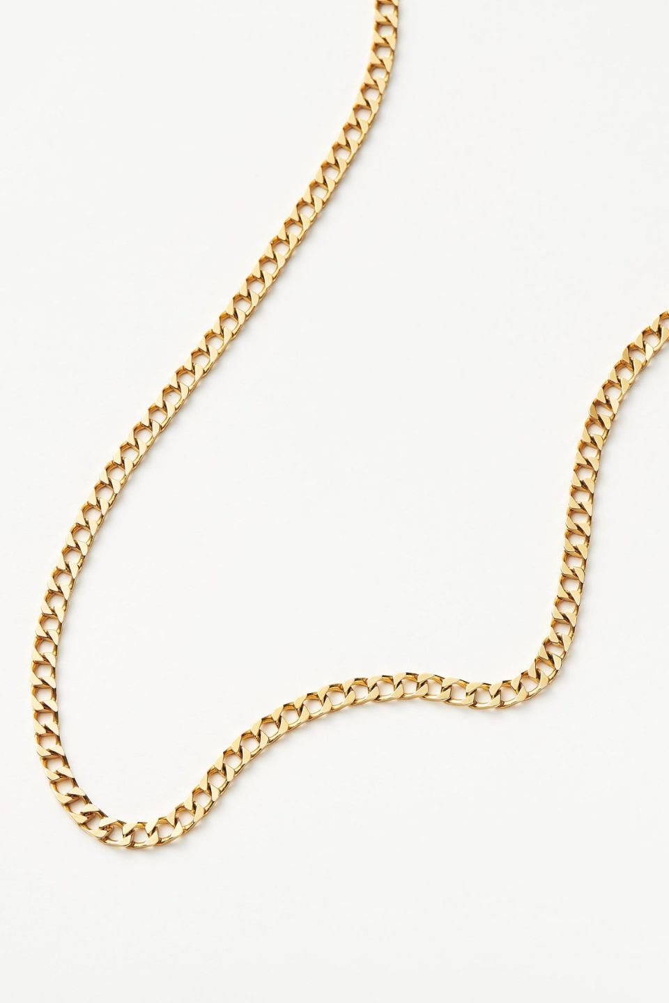 Lucy Williams Flat Curb Chain Necklace