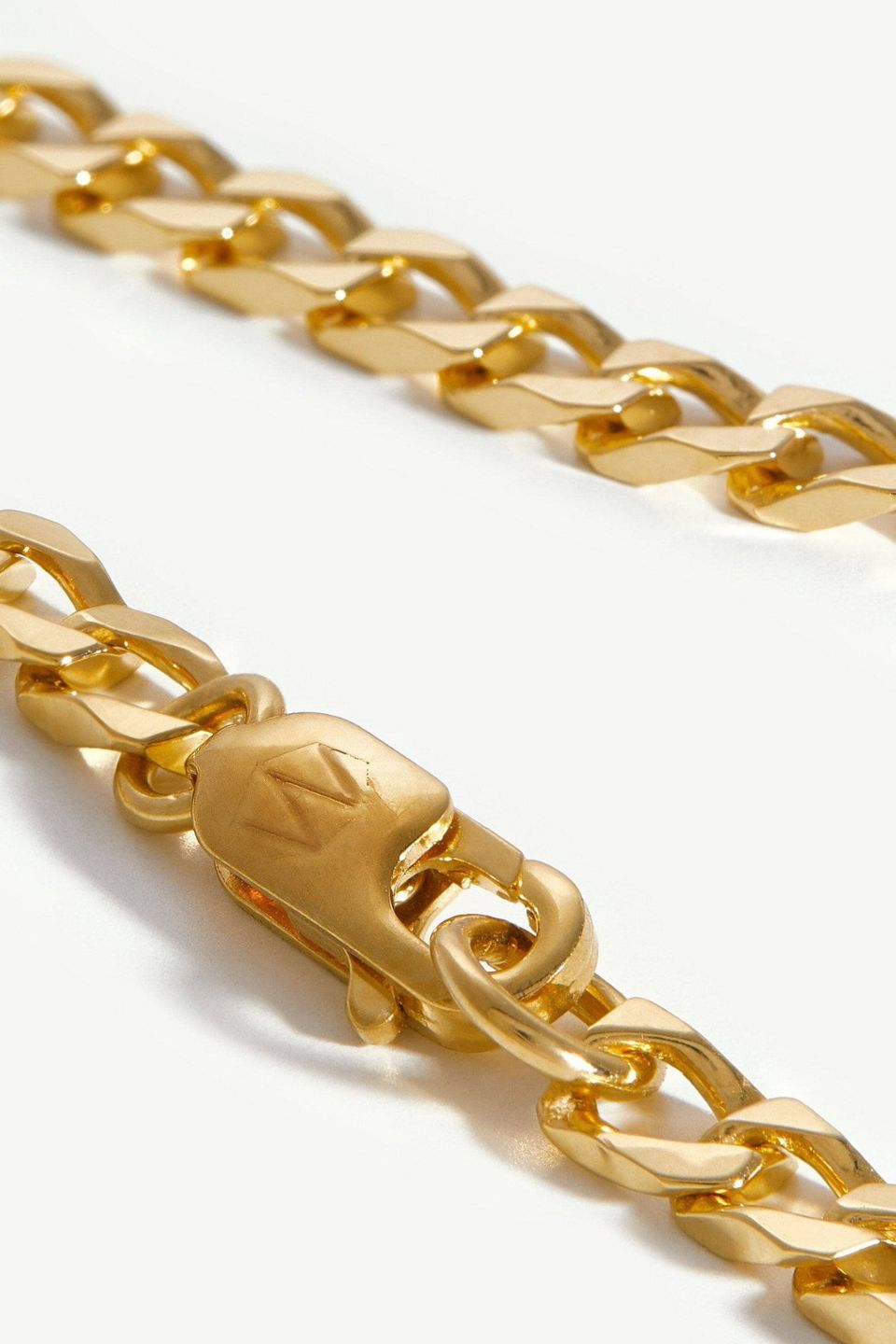 Lucy Williams Flat Curb Chain Bracelet