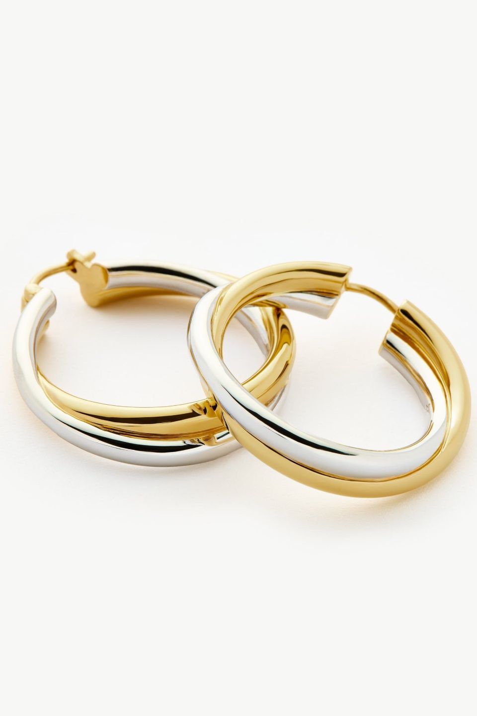 Lucy Williams Entwine Large Hoop Earrings