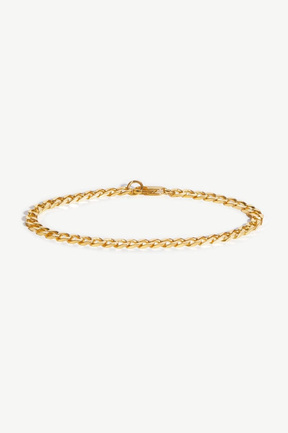 Lucy Williams Flat Curb Chain Bracelet