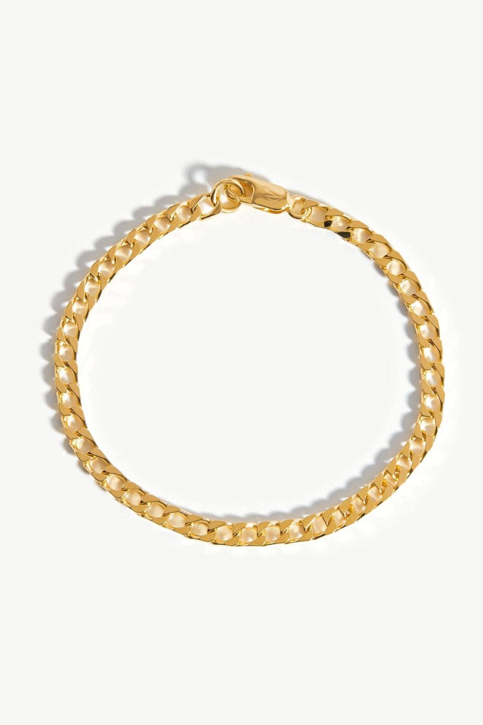 Lucy Williams Flat Curb Chain Bracelet