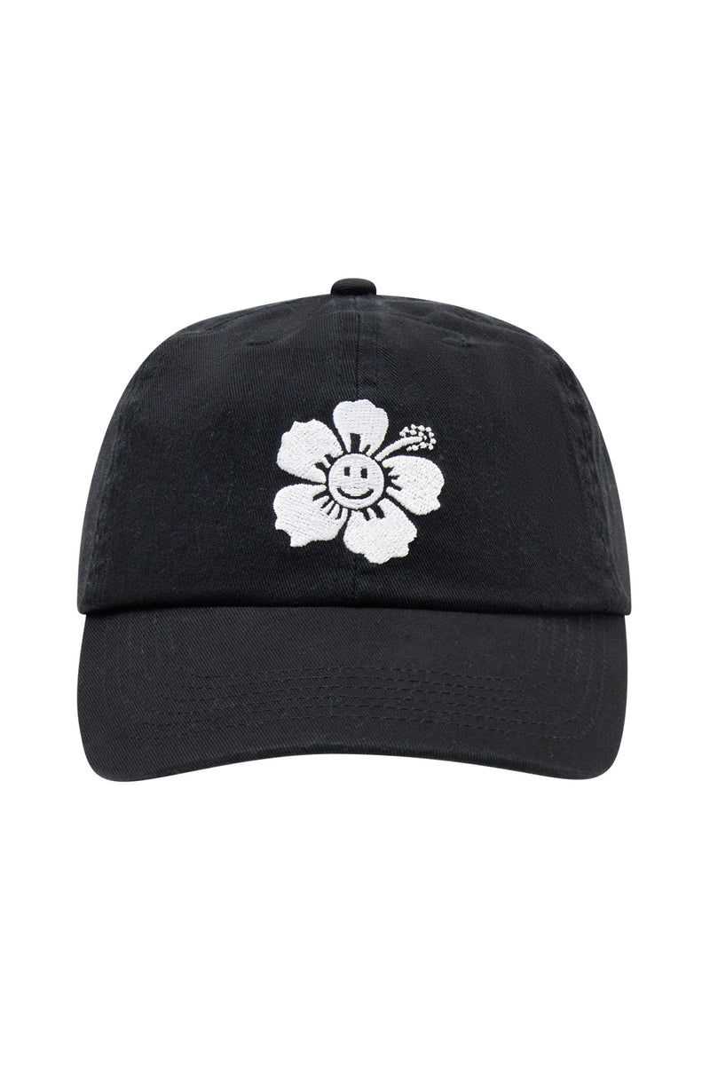 Logo Cap Happy Hibiscus Blue