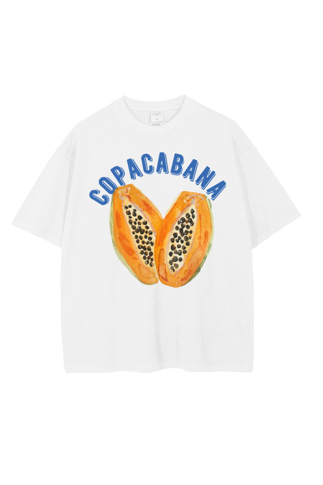 Copacabana Oversized Tee White