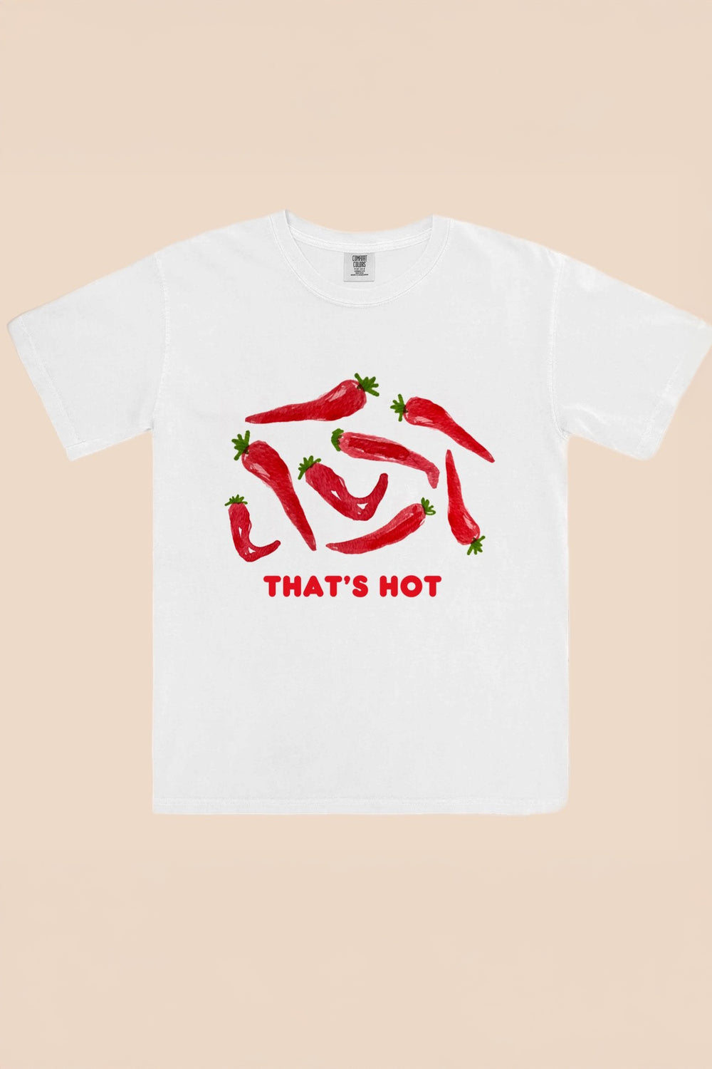 Thats Hot Tee White